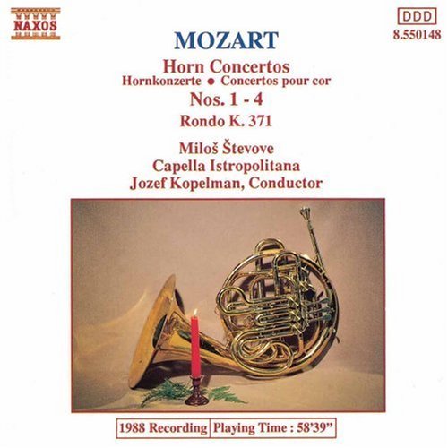 W.A. Mozart/Con Hn 1-4/Rondo@Stevove*milos (Horn)@Kopelman/Capella Istropolitana